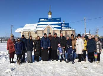 Молодежь Полтавского благочиния отпраздновала Сретение Господне